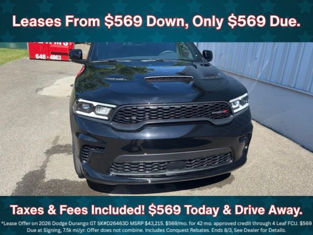 New 2026 Dodge Durango GT Plus Hemi V8 Sport Utility