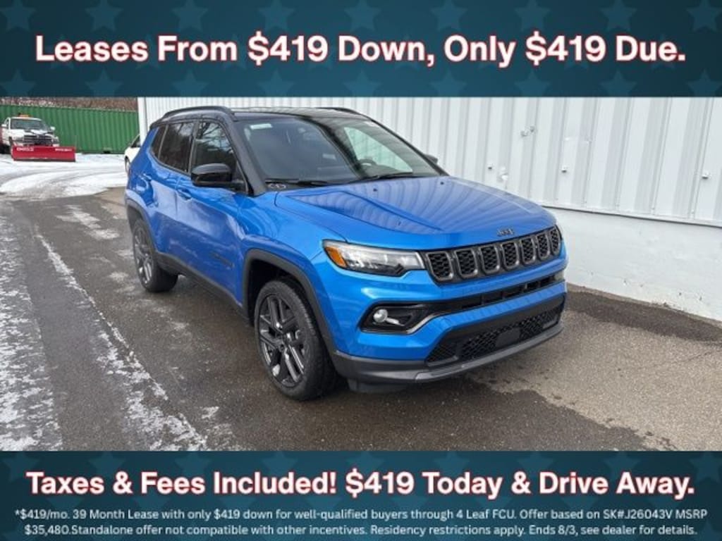 New 2026 Jeep Compass Limited Sport Utility