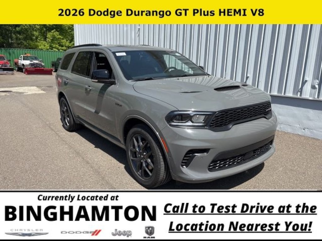 New 2026 Dodge Durango GT Plus Hemi V8 Sport Utility