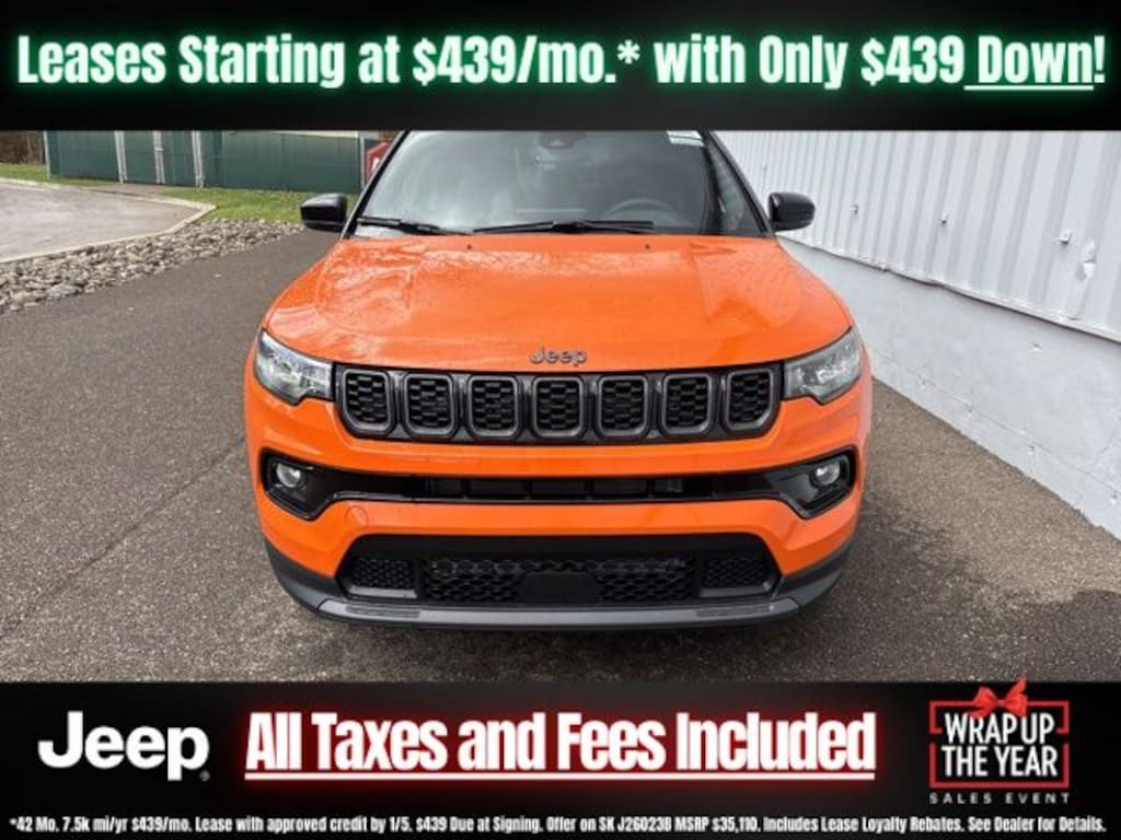 New 2026 Jeep Compass Limited Sport Utility