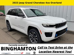 New 2023 Jeep Grand Cherokee Overland 4xe Sport Utility for sale in Binghamton, NY