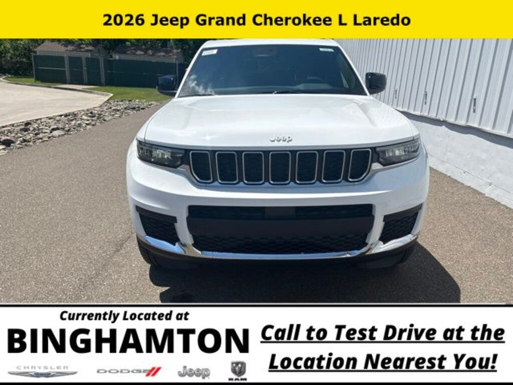New 2026 Jeep Grand Cherokee L Laredo Sport Utility