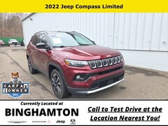Used 2022 Jeep Compass Limited SUV for sale in Binghamton, NY