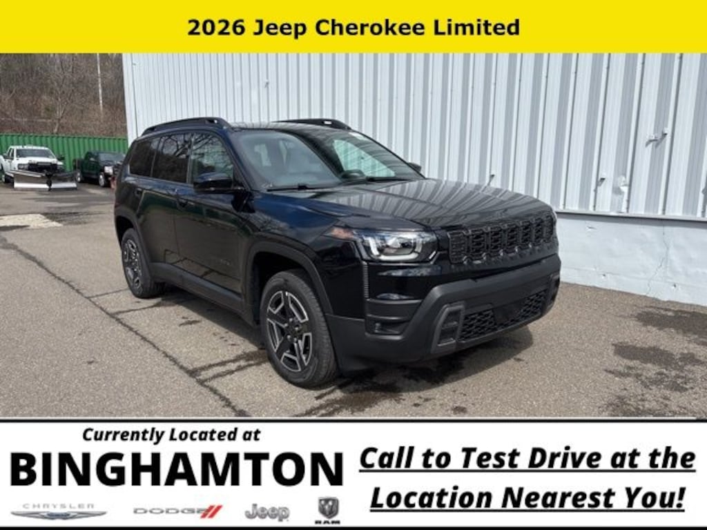 New 2026 Jeep Cherokee Limited Sport Utility