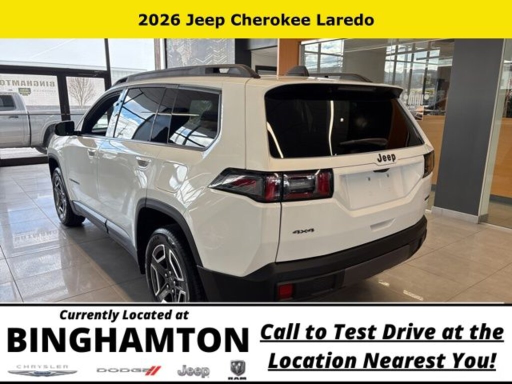 New 2026 Jeep Cherokee Laredo Sport Utility