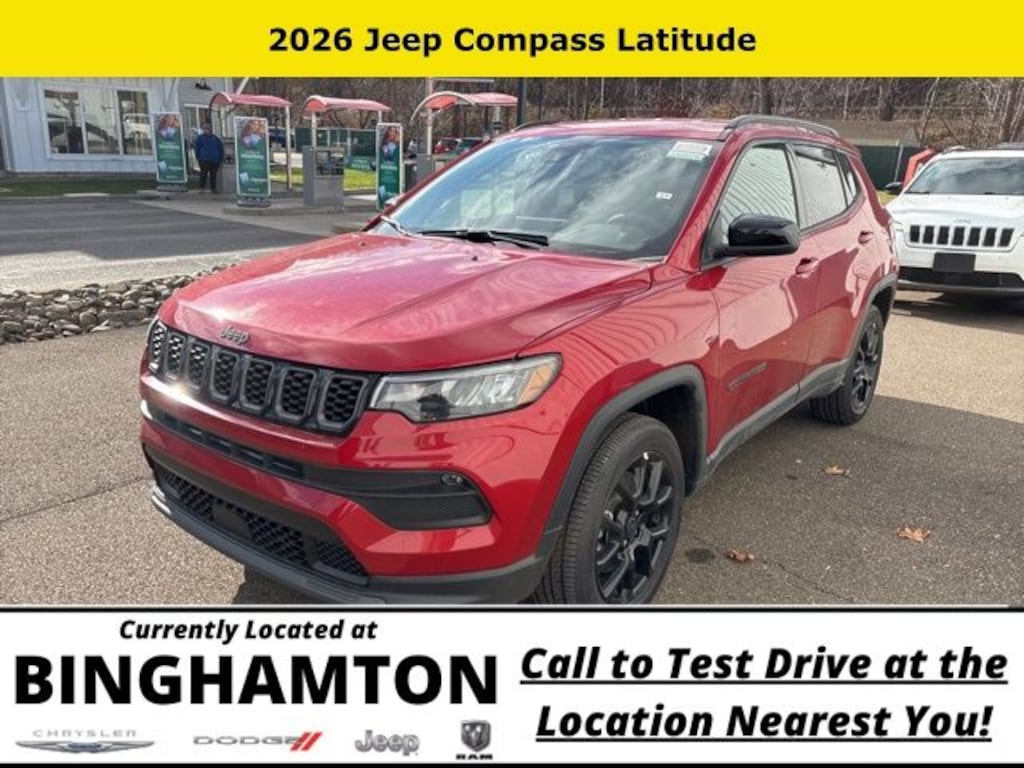 New 2026 Jeep Compass Latitude Sport Utility