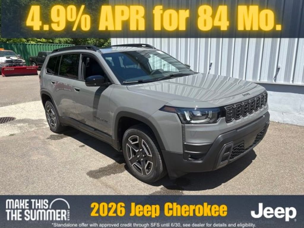 New 2026 Jeep Cherokee Limited Sport Utility