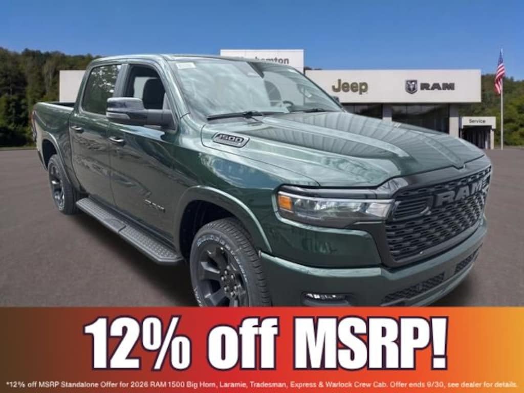 New 2026 Ram 1500 Big Horn/Lone Star Pickup