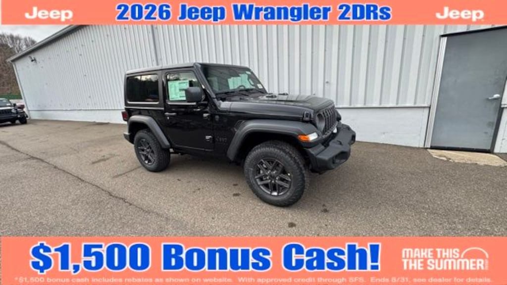 New 2026 Jeep Wrangler Sport S Sport Utility