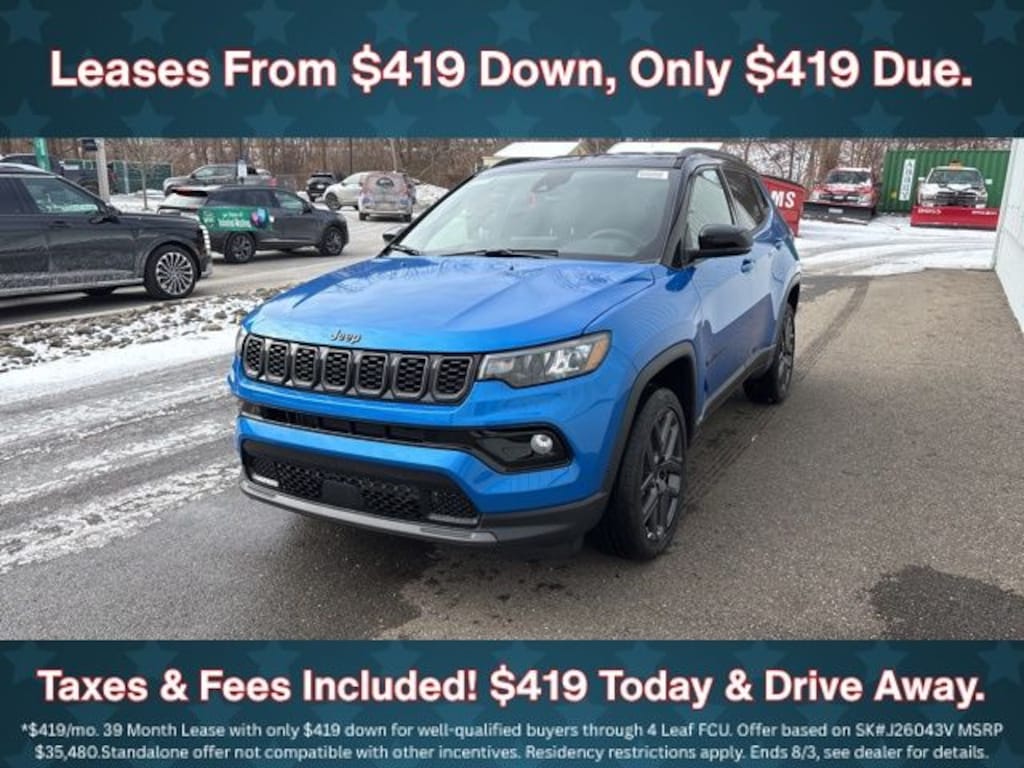 New 2026 Jeep Compass Limited Sport Utility