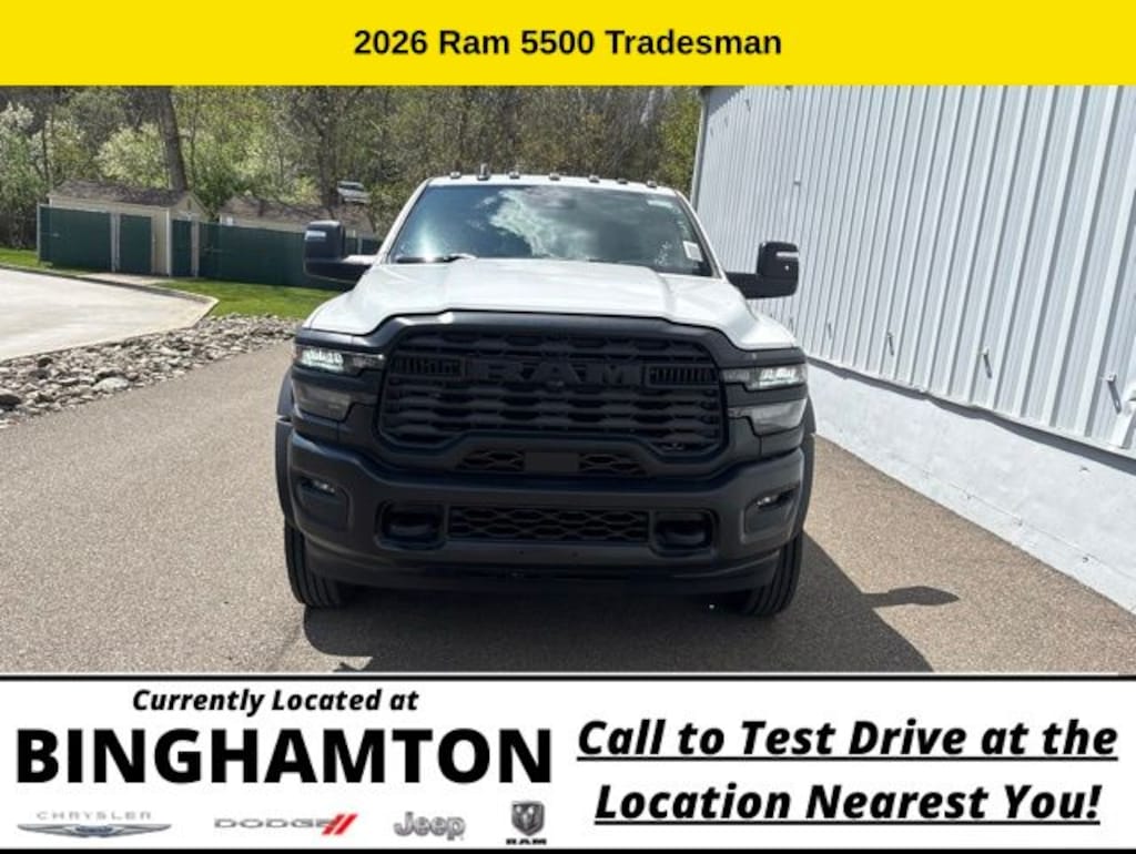 New 2026 Ram 5500HD Tradesman Pickup