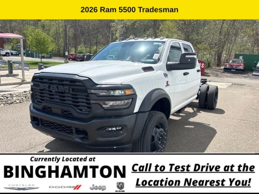 New 2026 Ram 5500HD Tradesman Pickup