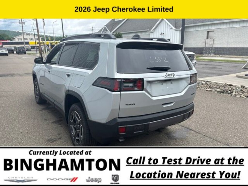 New 2026 Jeep Cherokee Limited Sport Utility