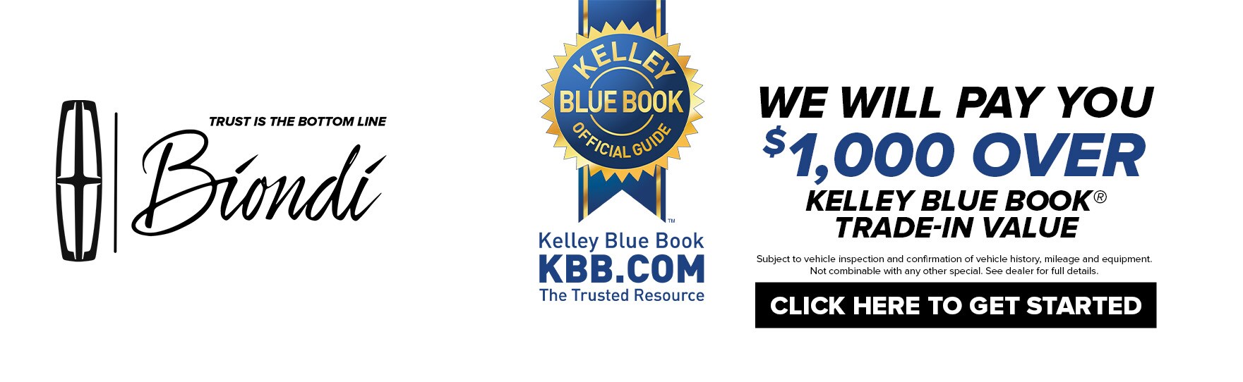 KBB Instant Cash Offer for Your Car | Biondi Lincoln