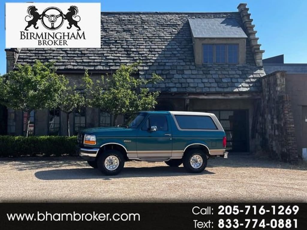 Used 1996 Ford Bronco Eddie Bauer (STD is Estimated) SUV