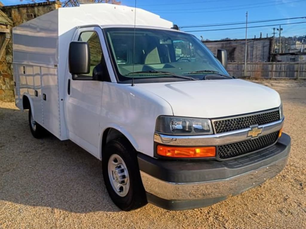 Used 2019 Chevrolet Express Cutaway Work Van Truck