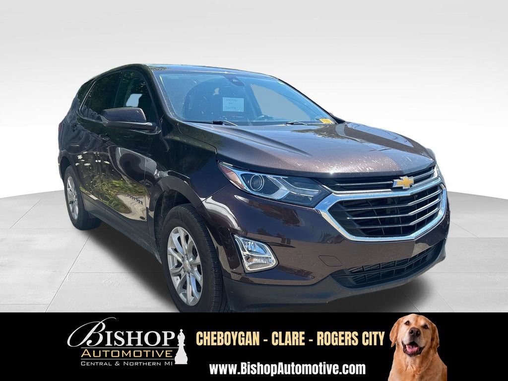Used 2020 Chevrolet Equinox LT with VIN 2GNAXUEV2L6117156 for sale in Rogers City, MI