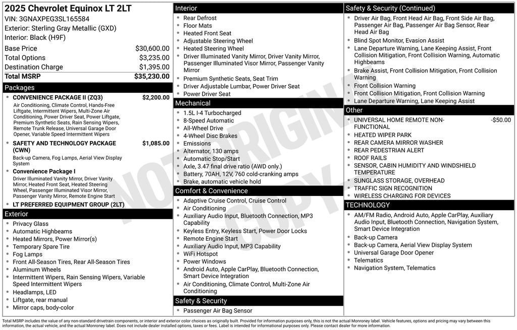 2025 Chevrolet Equinox LT image 4