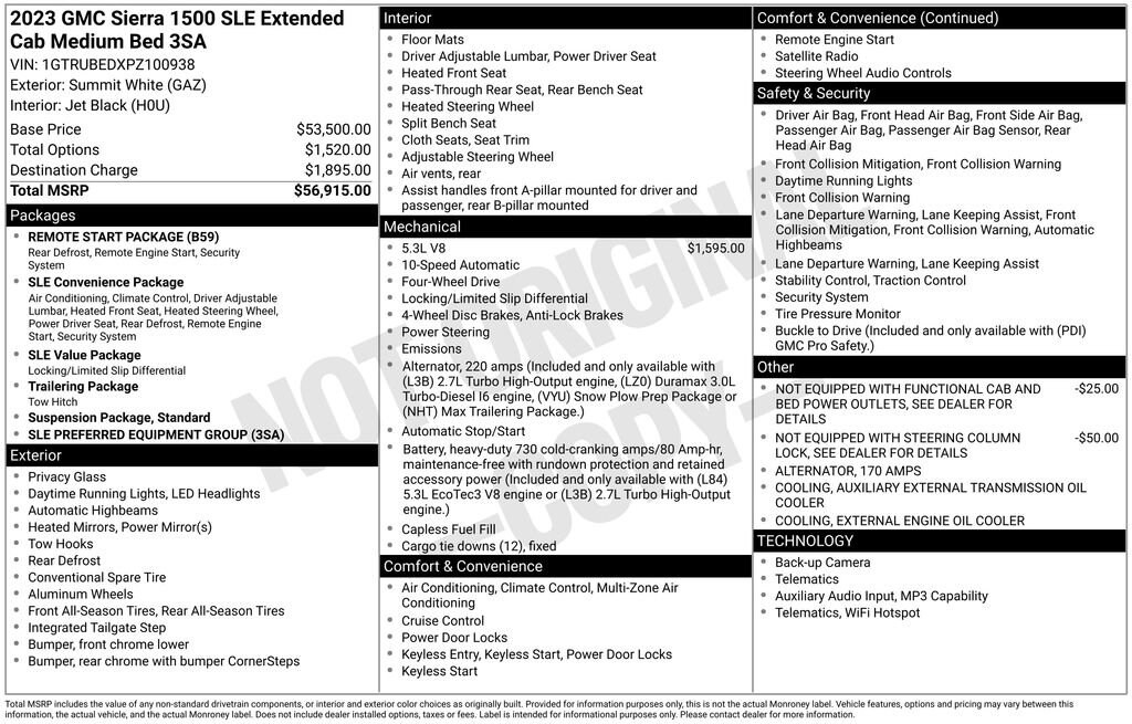 2023 GMC Sierra 1500 SLE image 5
