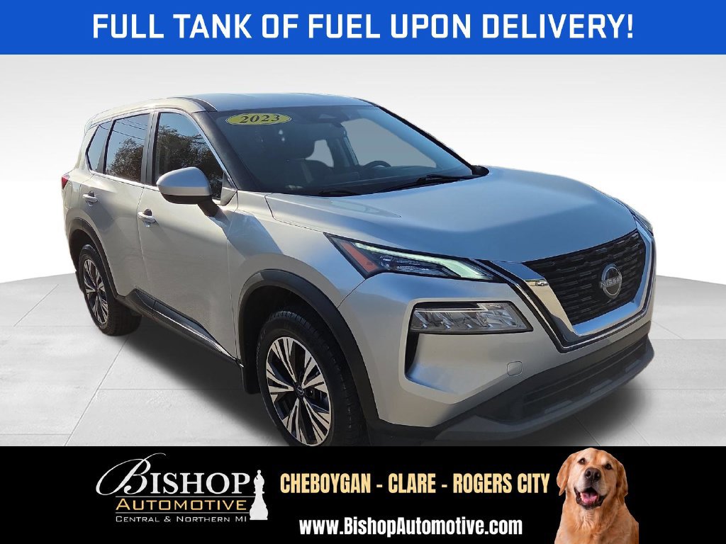 Used 2023 Nissan Rogue SV with VIN JN8BT3BB4PW493872 for sale in Rogers City, MI