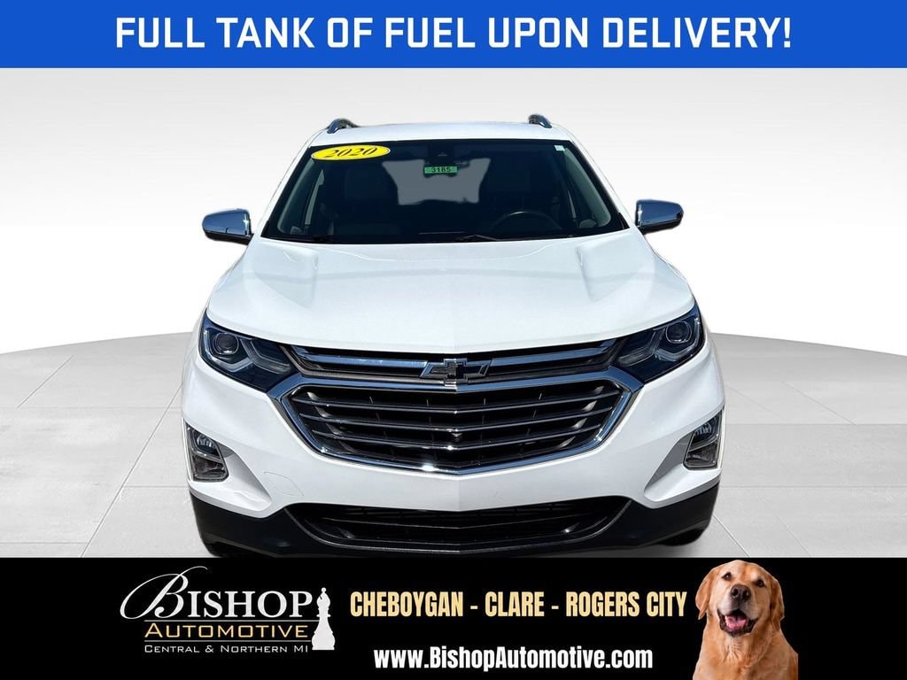 Used 2020 Chevrolet Equinox Premier with VIN 3GNAXXEV7LS701233 for sale in Rogers City, MI
