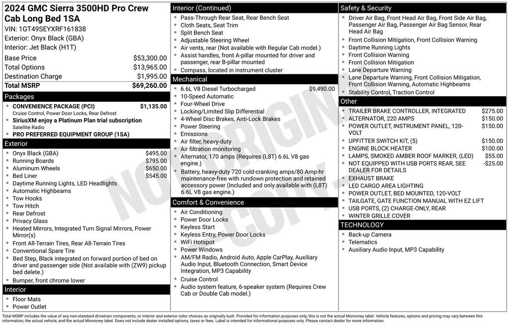 2024 GMC Sierra 3500 HD Pro image 23