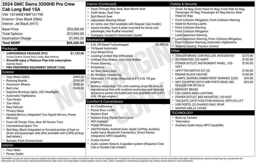 2024 GMC Sierra 3500 HD Pro image 24