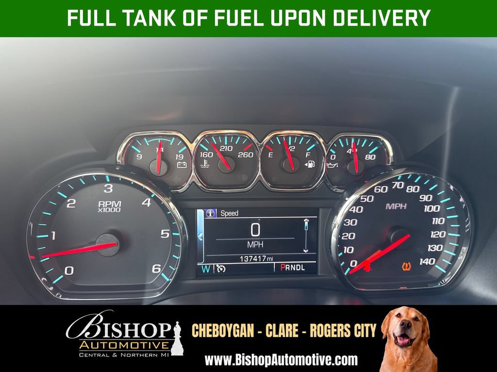 Used 2018 Chevrolet Silverado 1500 LT with VIN 3GCUKREC2JG588774 for sale in Clare, MI