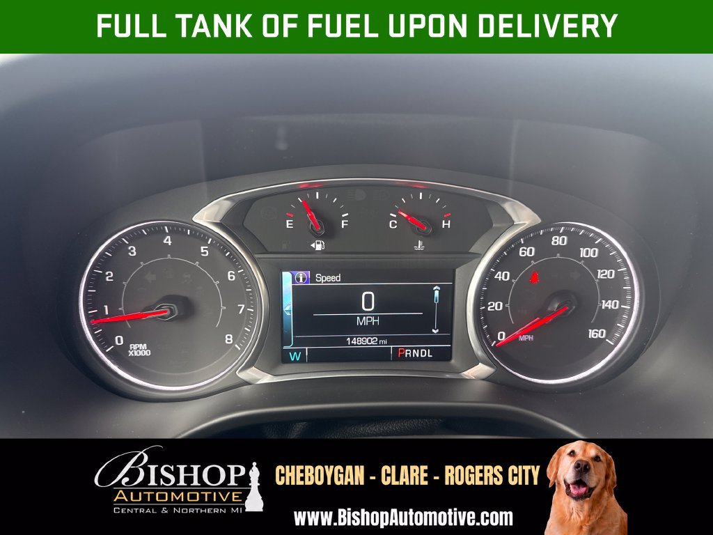 Used 2019 GMC Acadia SLE-2 with VIN 1GKKNSLS1KZ182748 for sale in Clare, MI
