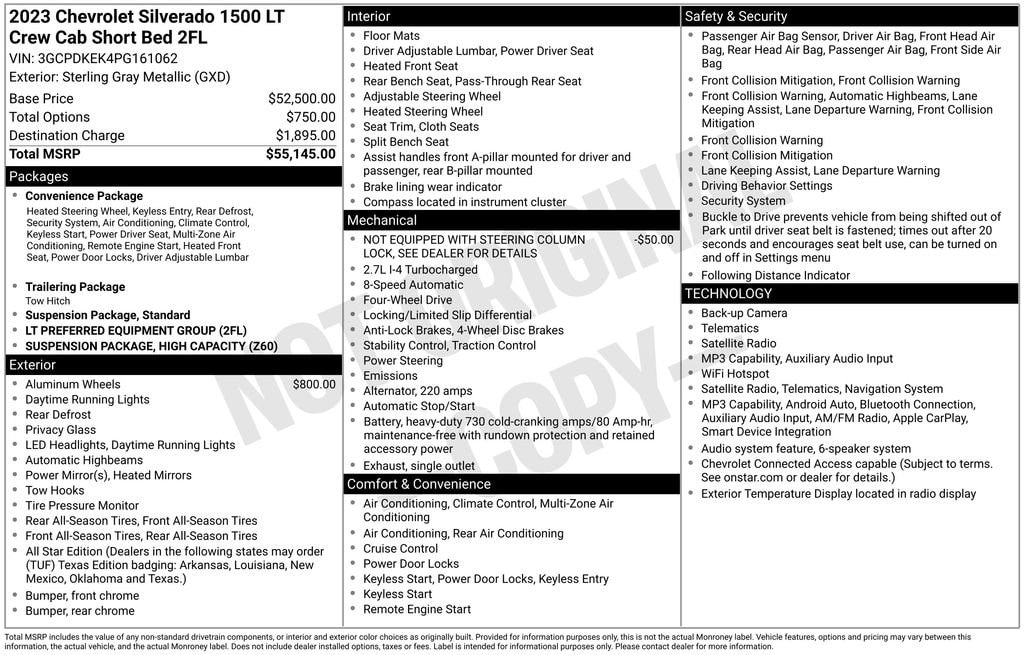 2023 Chevrolet Silverado 1500 LT image 4