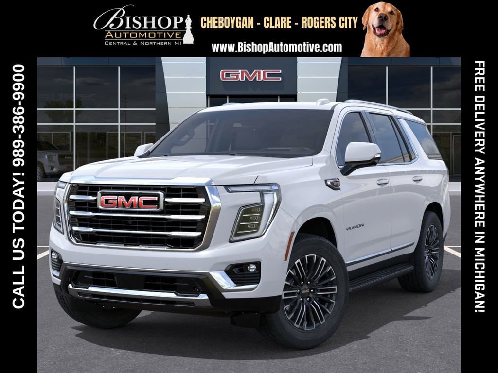 Summit White 2026 GMC Yukon Elevation 4WD SUV / Crossover Four-Wheel Drive Automatic