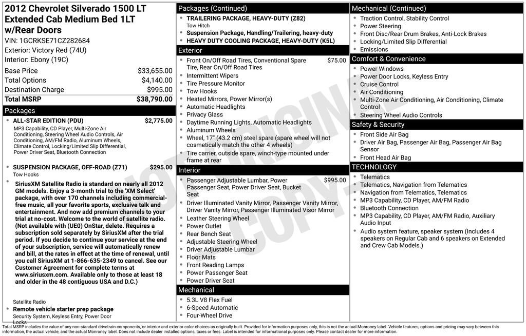 2012 Chevrolet Silverado 1500 LT image 4