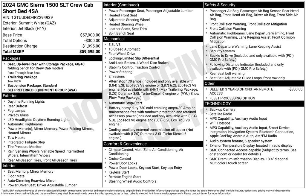 2024 GMC Sierra 1500 SLT image 4