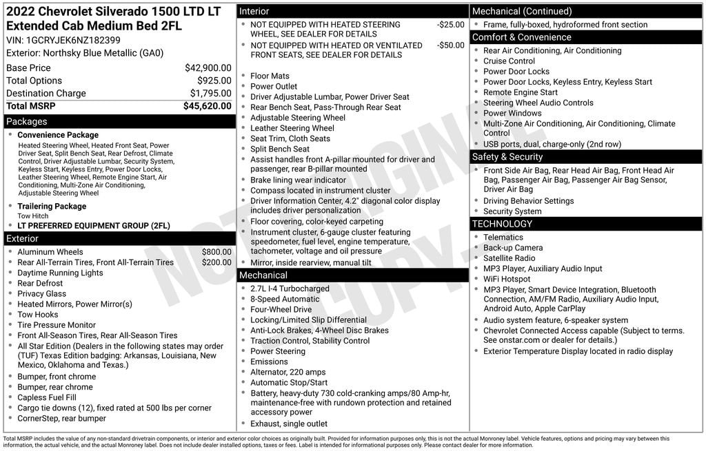 2022 Chevrolet Silverado 1500 LTD LT image 4