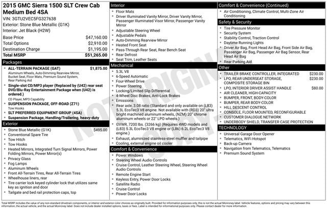 2015 GMC Sierra 1500 SLT image 23