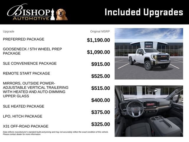 2026 GMC Sierra 3500 HD SLE image 3