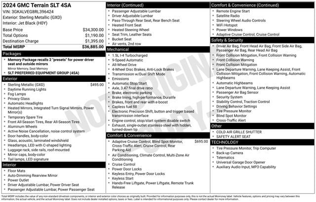 2024 GMC Terrain SLT image 26