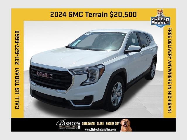 Used 2024 GMC Terrain For Sale at Bishop GMC of Cheboygan, Inc. | VIN: 3GKALMEG9RL164747