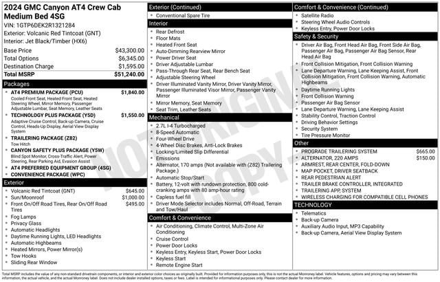 2024 GMC Canyon AT4 image 4