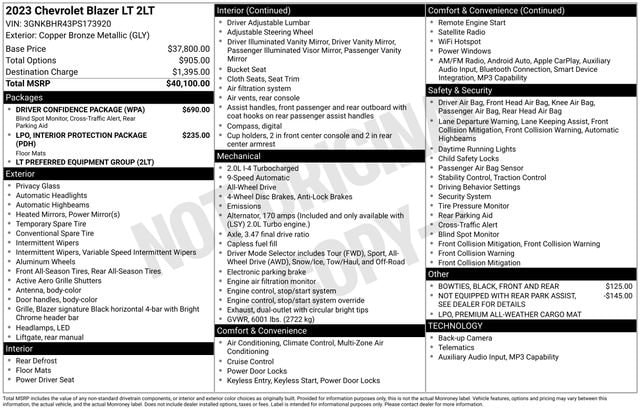 2023 Chevrolet Blazer 2LT image 31