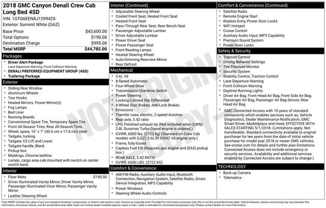 2018 GMC Canyon 4WD Denali image 26