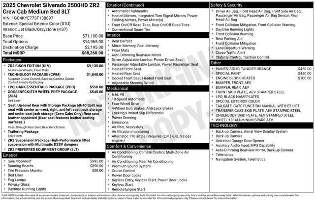 2025 Chevrolet Silverado 2500 HD ZR2 image 5