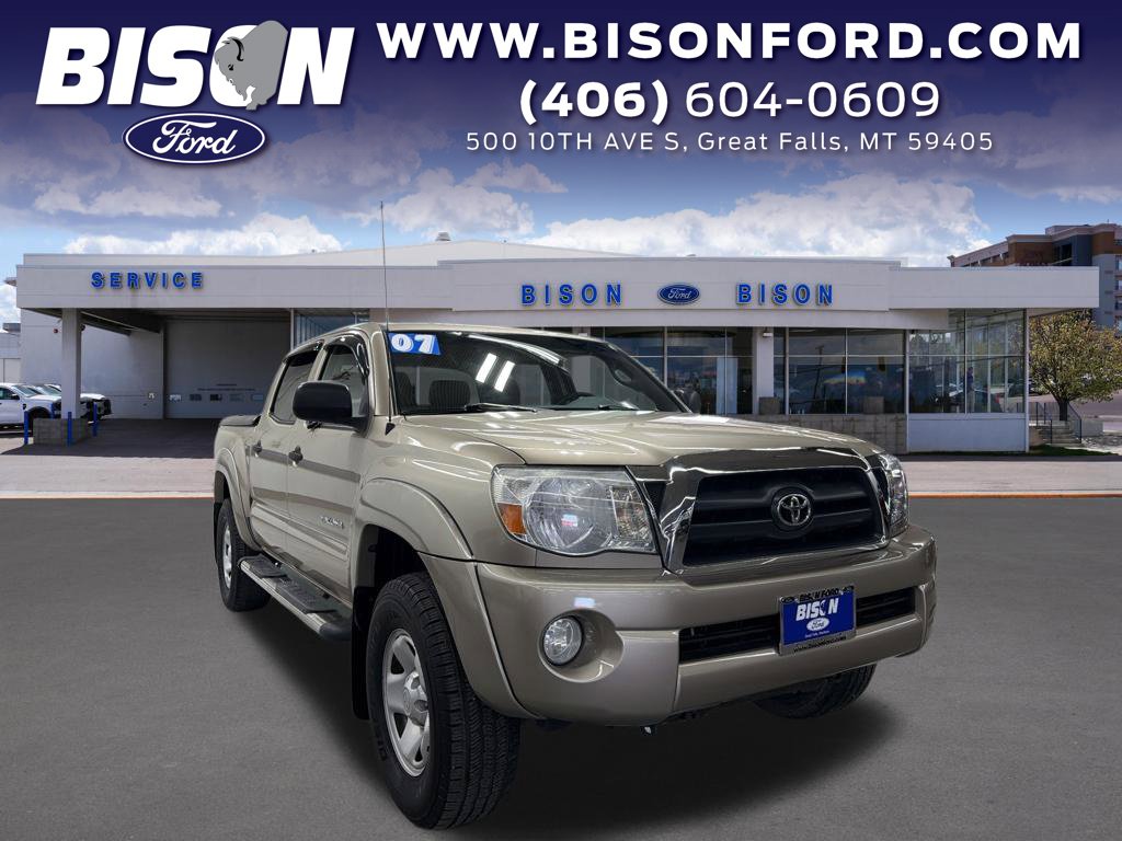 Used 2007 Toyota Tacoma PreRunner with VIN 3TMJU62N27M033237 for sale in Great Falls, MT