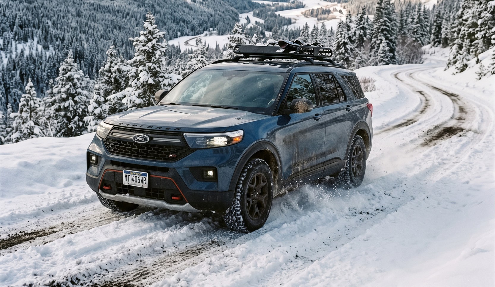 2026 Ford Explorer Snow