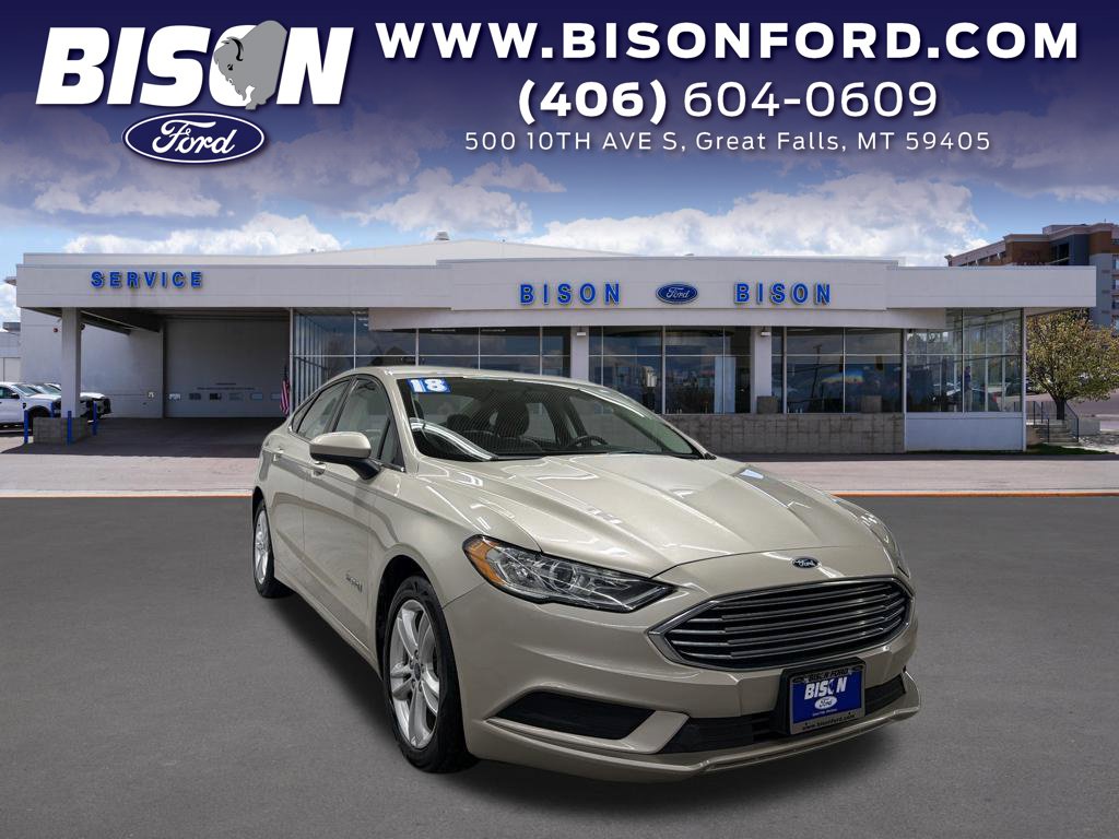 Used 2018 Ford Fusion Hybrid S with VIN 3FA6P0UU7JR101112 for sale in Great Falls, MT