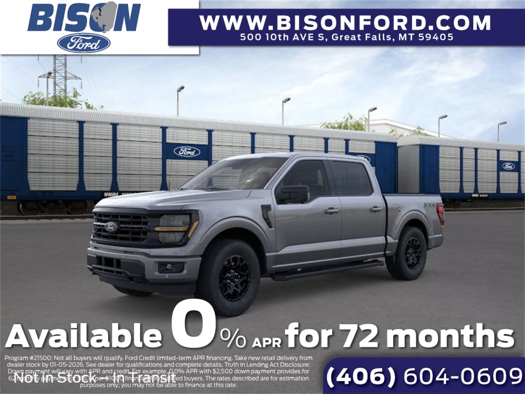 New 2025 Ford F-150 XLT Truck SuperCrew Cab