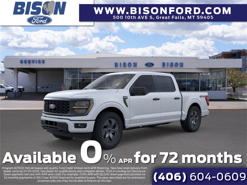 New 2025 Ford F-150 STX Truck SuperCrew Cab