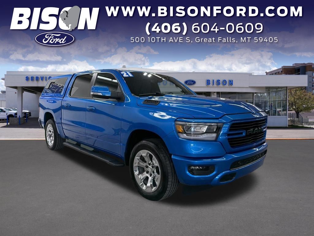 2021 RAM 1500 Big Horn/Lone Star 4x4 Crew Cab 5'7's photo