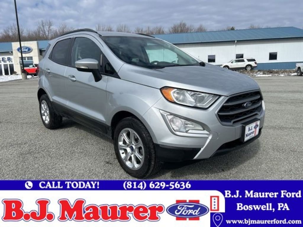 Used 2020 Ford EcoSport SE SUV