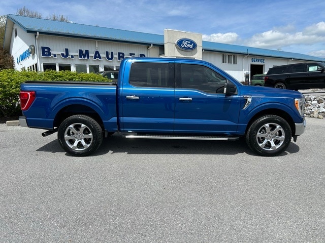 Used 2022 Ford F-150 XLT with VIN 1FTFW1E57NFC06357 for sale in Boswell, PA